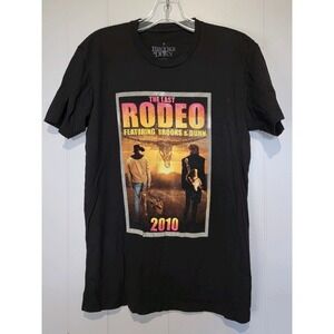 Vintage Brooks & Dunn 2010 The Last Rodeo Concert Tour Tshirt‎ Size Small